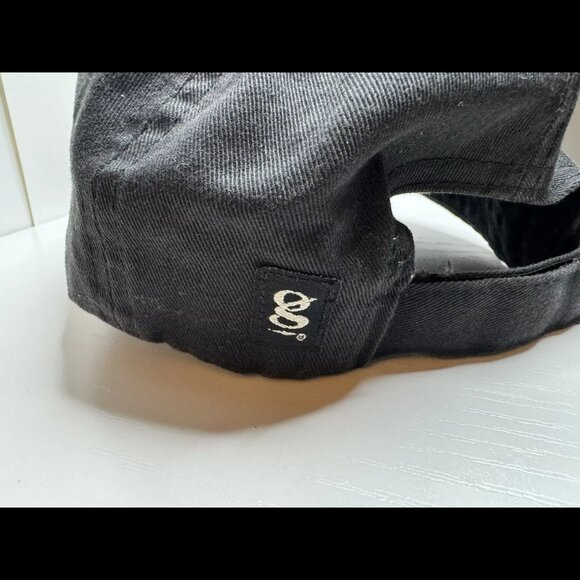 PGA Tour Golf Hat - Embroidered Black Denim Piece - From Personal GolfCollection - Picture 5 of 9